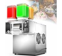 Macchina automatica per la frantumazione del produttore di ghiaccio con fiocco di neve, rasoio a cono di neve da 120 kg/giorno, macchina commerciale, 4 gusti per casa, ristorante, negozi d
