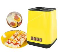 Macchina Automatica per la Preparazione Di Rotoli Di Uova, 4 Fori per la Salsiccia All 'Uovo, Interruttore Indipendente, Sollevamento Automatico, Invio Di Spiedini e Spazzole Di Bambù, per Colazione,