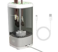 Macchina automatica per la pulizia dei pennelli da trucco, spazzola cosmetica a di bellezza, macchina elettrica per la pulizia dei pennelli da trucco, macchina automatica ricaricabile per la