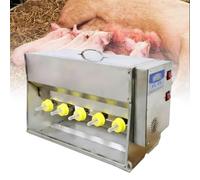 Macchina Automatica per L'alimentazione Del Latte per Maialini, Mangiatoia per Più Maialini, Biberon per L'allattamento Dei Maialini, Simulazione Del Suono Della Scrofa, Capacità 10/15 L 10Nipples