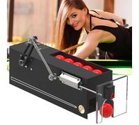 Macchina automatica per l'allenamento della palla da biliardo, lanciatore di palle da biliardo, 600 pezzi/h, erogatore di 5 punti, dispositivo di precisione per tiro in piscina, per la casa