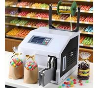 Macchina automatica per legare il filo d'oro Macchina per impacchettare con legami metallici a torsione filo Macchina di sigillamento semi automatica Chiusura del sacchetto Attrezzatura per