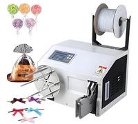 Macchina automatica per legare il legame a spirale Macchina per impacchettamento di tenuta con legami metallici a torsione Attrezzatura semi automatica di chiusura per sacchetti per giocattoli da pane