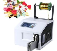 Macchina automatica per legare la torsione, macchina per impacchettare il filo d'oro con legami metallici a torsione, attrezzatura di tenuta semiautomatica per giocattoli da pane