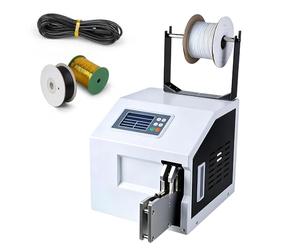 Macchina automatica per legare sacchetti alimentari, fili, piante e artigianato, lunghezza regolabile, velocità e giri per imballaggi efficienti