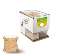 Macchina Automatica per Macinare il Riso Domestica Decorticatore Elettrico con Motore 500W e Separatore di Crusca per Riso Integrale, Riso Germogliato e Grani Biologici