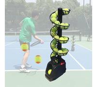 Macchina automatica per palline da tennis con servizio regolabile, può contenere 30 palline per un allenamento efficiente da solo ed esercizio