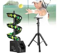 Macchina automatica per palline da tennis con telecomando, facile da usare per l'allenamento e la pratica di coaching