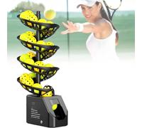 Macchina automatica per palline da tennis con telecomando, facile da usare per l'allenamento e la pratica di coaching