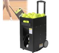 Macchina automatica per palline da tennis - Lanciatore portatile con esercitazioni pre-programmate e personalizzate per allenamento da solista - ideale per principianti e modalità di allenamento
