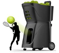 Macchina automatica per palline da tennis - Launcher portatile per tutti i | Lanciatore automatico di palline da tennis per tutti i livelli di abilità - Trapani personalizzati e telecomando per pratica