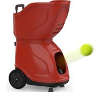 Macchina automatica per palline da tennis per pratica e allenamento, alimentatore portatile con capacità di 100 palline, ideale per esercitazioni soliste e miglioramento delle abilità