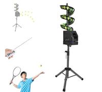 Macchina automatica per palline da tennis, telecomando con velocità, angolo e metodo regolabili, attrezzatura per allenamento per principianti e professionisti, altezza regolabile 60-105 cm