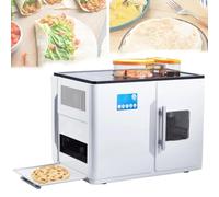 Macchina automatica per pancake con contenitore trasparente integrato per una misurazione accurata, facile da usare e pulire, ideale per pancake soffici a casa