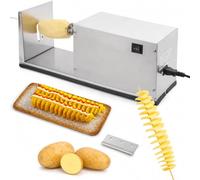 Macchina Automatica Per Patate A Spirale, Affettatrice Elettrica A Tornado, Tagliaverdure Professionale In Acciaio Inox Con Spiedini Per Casa, Ristoranti E Cucine Commerciali