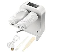 Macchina automatica per ravioli, elettrica con velocità regolabile, guarnizione automatica, include cucchiaio di riempimento e spazzola, gnocchi fai da te divertenti in famiglia