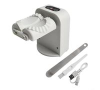 Macchina automatica per ravioli | Macchina elettrica per ravioli | Batteria da 1300 mAh con base antiscivolo | per uso domestico e cucina, grigio