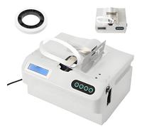 Macchina automatica per reggiatura di banconote, rilegatrice da 45 W con display LCD, lunghezza del nastro regolabile, adatta per banche, uffici, negozi e uso commerciale.