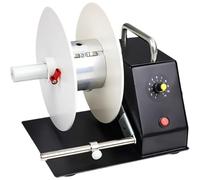 Macchina automatica per riavvolgimento etichette - Elettrica, larghezza di riavvolgimento regolabile 20-110 mm, diametro 180 mm, velocità 1-8 pollici/sec per logistica, elettronica e abbigliamento