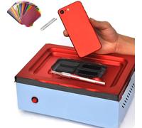 Macchina automatica per rivestimento sottovuoto per telefoni, applicatore di protezione per schermo su tutto il bordo con copertura a 360°, kit di pellicola per cover posteriore compatibile