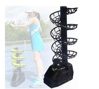 Macchina automatica per servire palline da tennis - Uscita regolabile per | Lanciatore automatico di palline da tennis, velocità di uscita regolabile, ideale per l'allenamento e lo sviluppo di abilità