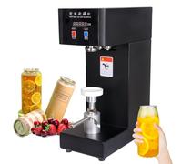 Macchina automatica per sigillare lattine con pannello e conteggio intelligenti, altezza regolabile per sigillare lattine di latte, tè, caffè e pop
