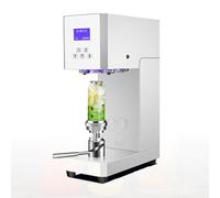 Macchina automatica per sigillare lattine, semiautomatica per casa e bar | Sigillatrice automatica per lattine per sigillatura senza sforzo, ideale per casa, bar, ristoranti e negozi di bevande