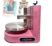 Macchina automatica per spalmare la crema per torte, macchina elettrica per spalmare la crema per torte di compleanno, macchina lisciatrice per la copertura di torte per realizzare torte da 4 a 12 p