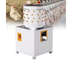 Macchina Automatica per Spennare Polli 210w - Macchina per Spennare in Acciaio Inox, per Pollo, Pollame, Anatra, Tacchino