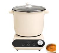 Macchina Automatica Per Swallow Da 7 L, Pestatore Per Igname Antiaderente Con Schermo Touch Led, Funzione Timer E Mantenimento In Caldo, Facile Da Pulire, Per Fufu, Amala E Banku, Serve Da 5 A 6