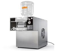 Macchina Automatica per Tritare il Ghiaccio, Tritaghiaccio Elettrico a Forma di Fiocco di Neve da Banco Commerciale, 60 Kg/120 Kg/24 Ore, per Negozi di Dolciumi, Food Truck, Cibo da Strada,60KG
