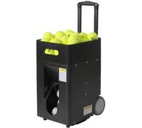 Macchina automatica portatile per palline da tennis - Capacità di 50 palline con trapani pre-programmati e personalizzati per allenamento completo, ideale per principianti e allenamento da soli