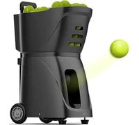 Macchina automatica portatile per palline da tennis con telecomando e app, angolo di lancio regolabile, contiene oltre 100 palline per principianti di allenamento da soli
