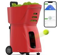 Macchina automatica portatile per palline da tennis con telecomando e app per allenamento da soli e principianti