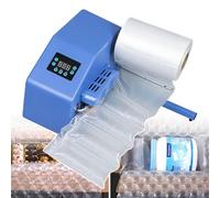 Macchina avvolgitrice a cuscino d'aria, sistema di imballaggio gonfiabile automatico portatile da 200 W, velocità 16 m/min, ideale per imbottitura protettiva e spedizione