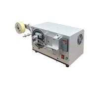 Macchina avvolgitrice automatica a due assi, nastro superiore e inferiore personalizzato da 34 mm a 77 for rivestimento di trasformatori, bobina carica a batteria al litio,Multiuso(B02 45-70MM)