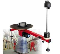 Macchina avvolgitrice elettrica, Dispenser resistente per scatole di pallet termoretraibili, panca avvolgitrice per film estensibile, larghezza 80 cm per soluzioni di imballaggio efficienti