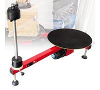 Macchina avvolgitrice elettrica per film estensibile - Piattaforma girevole automatica per imballaggio pallet, diametro 40 cm, velocità 30 giri/min per logistica rapida e imballaggio in cartone