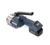 Macchina avvolgitrice elettrica portatile 13-16mm PP PET Strap V1 Reggiatrice Strumenti di imballaggio for scatola di cartone(One battery)