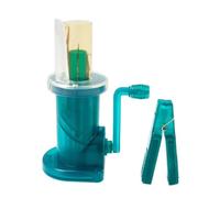 Macchina avvolgitrice Macchina for maglieria fai-da-te Mini bobina for maglieria, set di strumenti for uncinetto for tessuti a mano, accessori for cucire for la casa(Green set)
