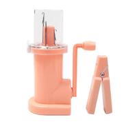 Macchina avvolgitrice Macchina for maglieria fai-da-te Mini bobina for maglieria, set di strumenti for uncinetto for tessuti a mano, accessori for cucire for la casa(Pink)