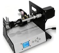 Macchina Avvolgitrice per Bobine con Cablaggio di Stock, Macchina Avvolgitrice Automatica per Amplificatori a Tubo, Avvolgitore di Filo da Pesca (110V), 900 RPM, Allineamento Automatico del Filo per L