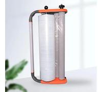 Macchina avvolgitrice per film estensibile, dispenser a tensione regolabile per conservare alimenti e frutta, diametro massimo 157 mm, larghezza 500 mm, ideale per imballaggi pacchi