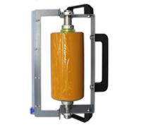Macchina avvolgitrice portatile con design a 3 manici, multifunzionale per nastri larghi o stretti e imballaggi in film estensibile, ideale per avvolgere e tagliare in modo efficiente