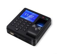 Macchina aziendale per presenze con impronte digitali con capacità di 1000 impronte digitali Sistema di registrazione dell'orologio per piccole imprese per uffici con accesso alla carta codice PIN