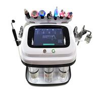 Macchina Bellezza All'ossigeno E All'idrogeno,Macchina Viso Hydra-Facial All'ossigeno E all'Acqua 10 in 1,Decompone Rapidamente Le Molecole d'Acqua per Una Pulizia Profonda,per Casa,Salone Di Bellezza