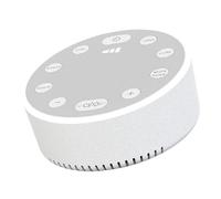 Macchina bianca portatile di rumore della macchina di sonno con l'opzione sonora multipla e gli allenatori di sonno di vita della batteria dell'ultimo