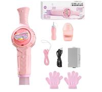 Macchina Bolla Generatore di Bolle Automatico per | Giochi Ricaricabili Portatili, Regali di Compleanno Natale Ragazze Ragazzi