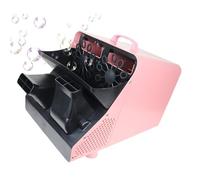 Macchina Bolle Esterno, Soffiatore Matrimonio Scena | Robusta Scocca in ABS e PC Anticorrosione con Base Antiscivolo per Tutti gli Eventi all'Aperto(Pink,Rechargeable)