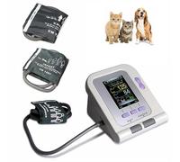 Macchina BP precisa per uso animale, digitale veterinario misuratore di tensione arteriosa, misuratore di tensione arteriosa con 3 polsi e 100 set di memoria memorizzati per cani/gatti/mascot